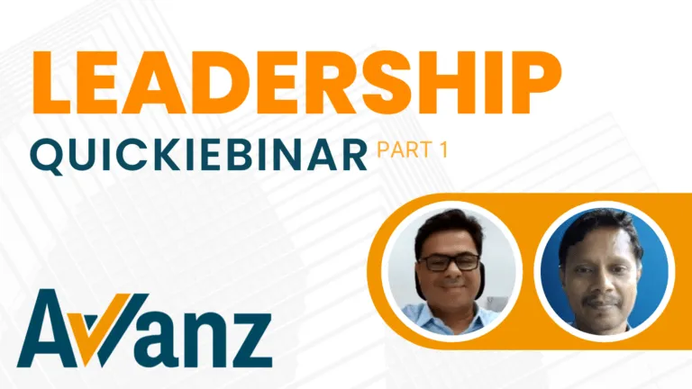 Quickiebinar Part 1: Leadership – with Zubin Zack